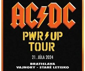 AC/DC - POWER UP TOUR Bratislava 21.7.2024 (Golden circle)