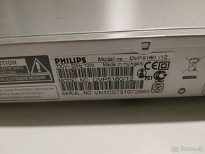 Predam prehravač Philips DVP5160/12