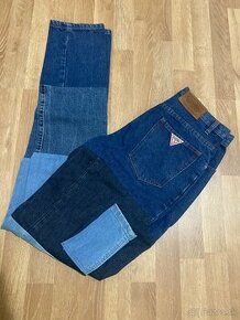 Panske rifle custom guess jeans extra long - 1