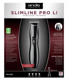 Andis Slimline Pro Li T-Blade Black - 1