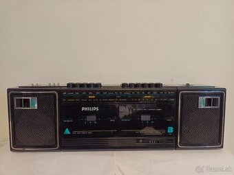 Philips radiomagnetofon retro 2 kazeťák