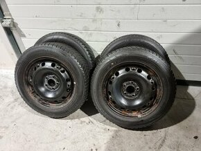 Plechové Disky 5x100 185/60 R15 IBIZA, FABIA, RAPID, POLO - 1