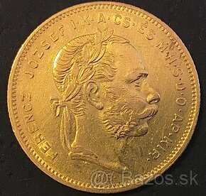 8 Zlatník/20 Frank 1871 KB FJI