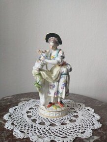 Meissen porcelánová soška