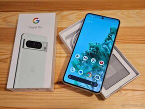 Google Pixel 8 Pro, 12GB / 128GB, Mint, top stav,zaruka