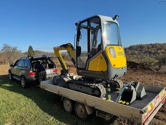 Zemné a výkopové práce, Minibager WACKER NEUSON ET18 VDS