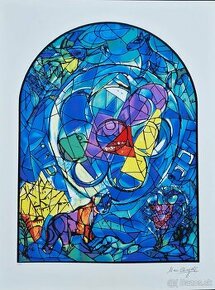 MARC CHAGALL - Benjamin (1990) (Jeruzalem okná) (CERTIFIKAT)