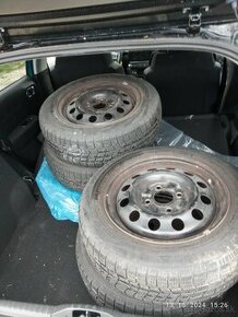 Plechove disky 185/65R15 88 4x114.3 pôvodom z nissan almera