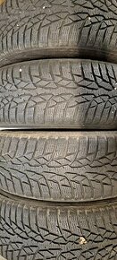 Predám 4ks jazdené zimné 205/60r16-96H Nokian - 1