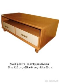 stolík pod TV