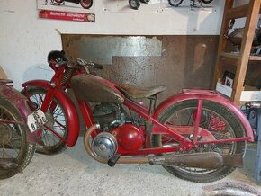 Jawa 250 Dvousetrvacnikova, Horska - 1935 predvalecna