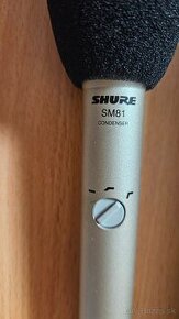 Shure SM81-LC Kondenzátorový nástrojový mikrofón