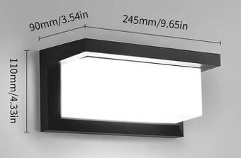 Predám exteriérové svietidlo - 16W LED