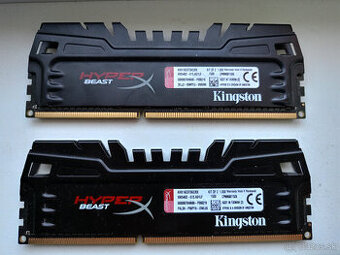 DDR3 Kingston Hyperx Beast 8GB 1600MHz