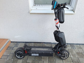 Elektrická kolobežka - FLJ scooter s výkonom 7000W - 1