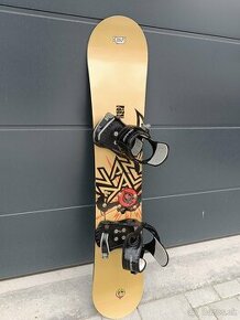 SNOWBOARD S VIAZANÍM NITRO VANDAL 146cm