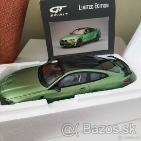 1:18 Bmw m4 Green Gt spirit.