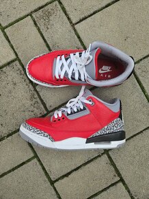 Jordan 3 red cement- original