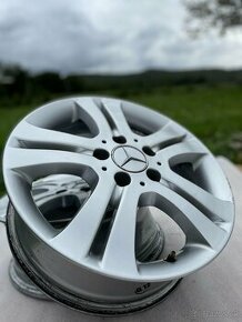 orig. alu disky Mercedes A 5x112 R16 - 1