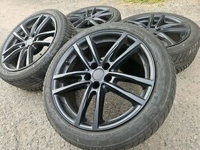 zimní Alu kola Superior BMW Audi VW 5x112 7,5jx18 et25 pneu