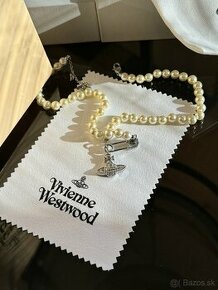 Vivienne Westwood - Perlový náhrdelník / choker