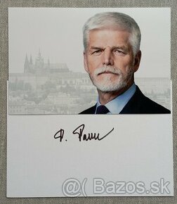 Autogram - podpis prezident gen. Petr Pavel