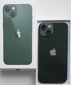 iPhone 13 Green KONDICE BATERIE 100% TOP