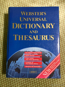 Predám "Websters Universal Dictionary and Thesaurus"