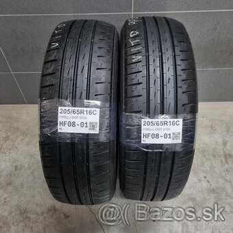 Dodávkové letné pneu PIRELLI 205/65 R16C DOT0720