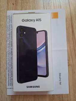 Samsung Galaxy A15 4GB/128GB čierny - 1