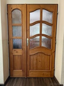 Interiérové dvere - drevené (smrek, masív)