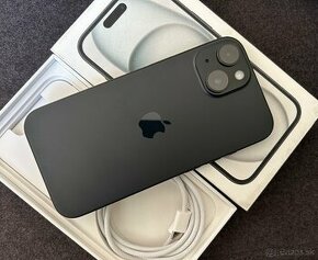 iPhone 15 128GB black - takmer nový