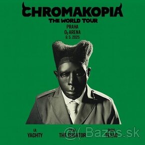 ❗Tyler The Creator❗- O2 Aréna Praha - TOP vstupenky 9.5.2025