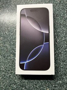 Apple Iphone 16 Pro 1 T Black titanium - Nový