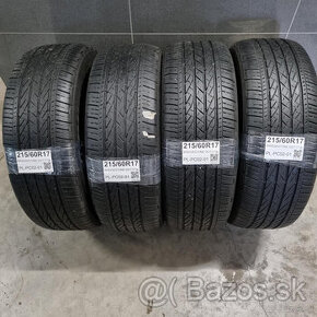 Letné pneumatiky 215/60 R17 BRIDGESTONE DOT1719