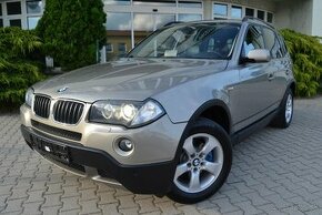 BMW X3 2.0 D, r. 2008, ŤAŽNÉ, NAVI, ELEKTRÓNY R17, BIXENÓNY