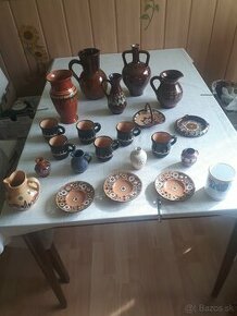 Retro vázy,poháre,tanieriky