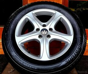 alu R17 5x112, zimné pneu 215/65, nový VW Tiguan /+ Q3/