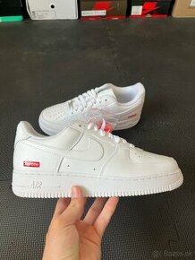 Nike Air Force 1 Supreme White - 1