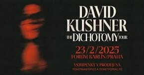 Kúpim 2-3 lístky na David Kushner do Prahy