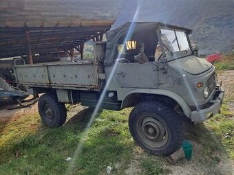 Predám mercedes Unimog 404 Cabrio- vojenský special