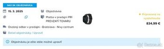 NA PREDAJNI Apple Watch Ultra 2 Čierne Oceánsky remienok - 1