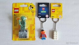 Nové zapečatené LEGO kľúčenky
