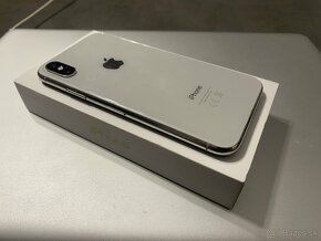 iPhone X 64Gb Silver - TOP STAV - 1