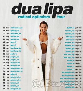 DUA LIPA - Radical optimism tour 2025 (Praha)