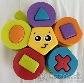 Playgro Skladacie puzzle KVETINA s tvarmi za 7EUR