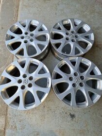 5x114,3r18 Hliníkové disky original Mazda - 1