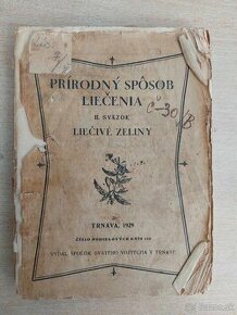 Prírodný spôsob liečenia II. sväzok Liečivé zeliny - 1