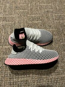 Tenisky Adidas Deerupt, velikost 37 1/3 bíločernorůžové