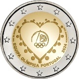 2€ Portugalsko 2024 - olympijske hry